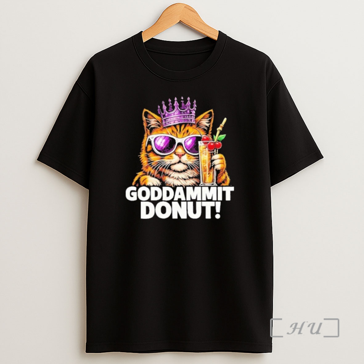 Officials Goddammit Donut Princess Cat Meme Shirt Sweatshirt Tee