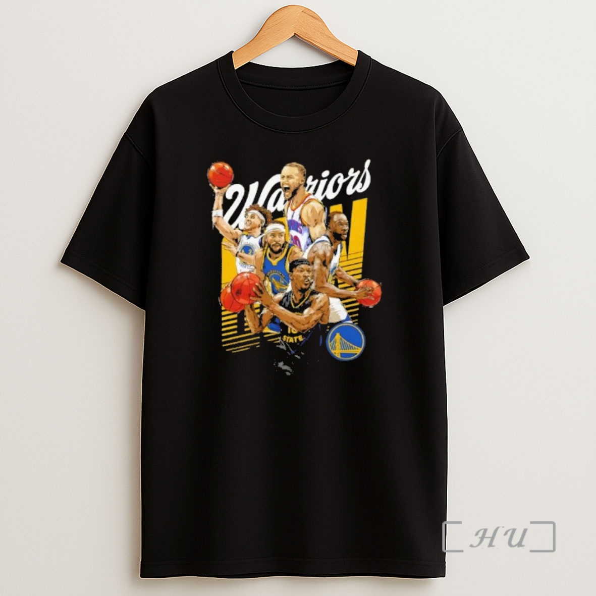 Officials Golden State Warriors Basketball 2026 Starting 5 Cartoon Shirt Sweatshirt Tee