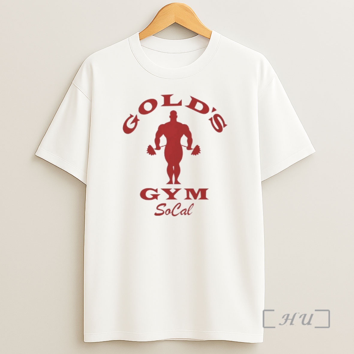 Officials Golds Gym Socal Red Shirt Sweatshirt Tee