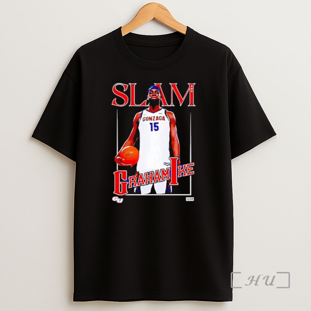 Officials Graham Ike Gonzaga Bulldogs Slam Graphic Shirt Sweatshirt Tee