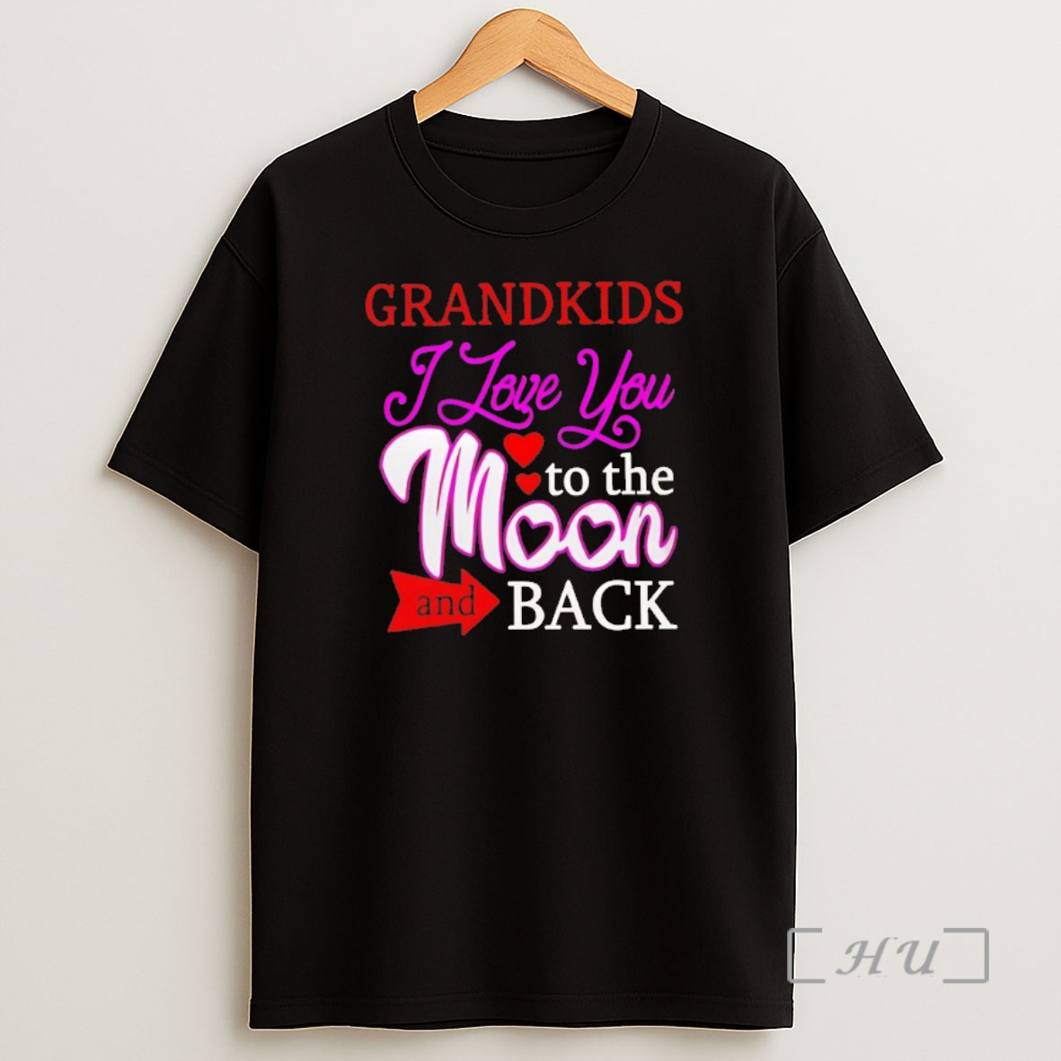 Officials Grandkids I Love You To The Moon And Back Shirt Sweatshirt Tee