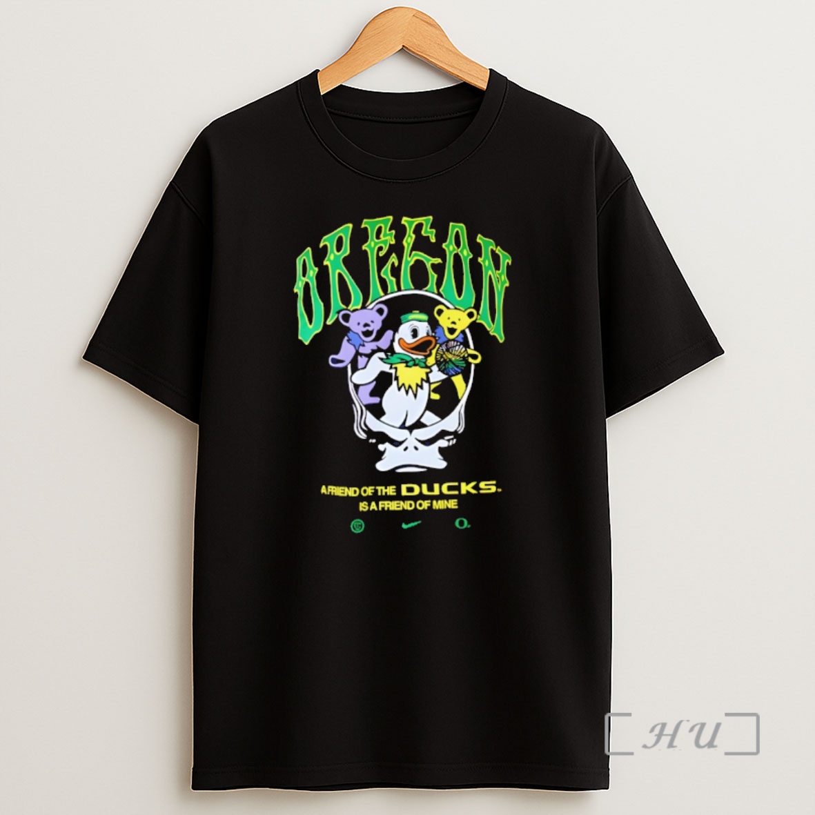 Officials Grateful Dead Oregon Ducks Football A Friend Of Ducks Is A Friend Of Mine Shirt Sweatshirt Tee