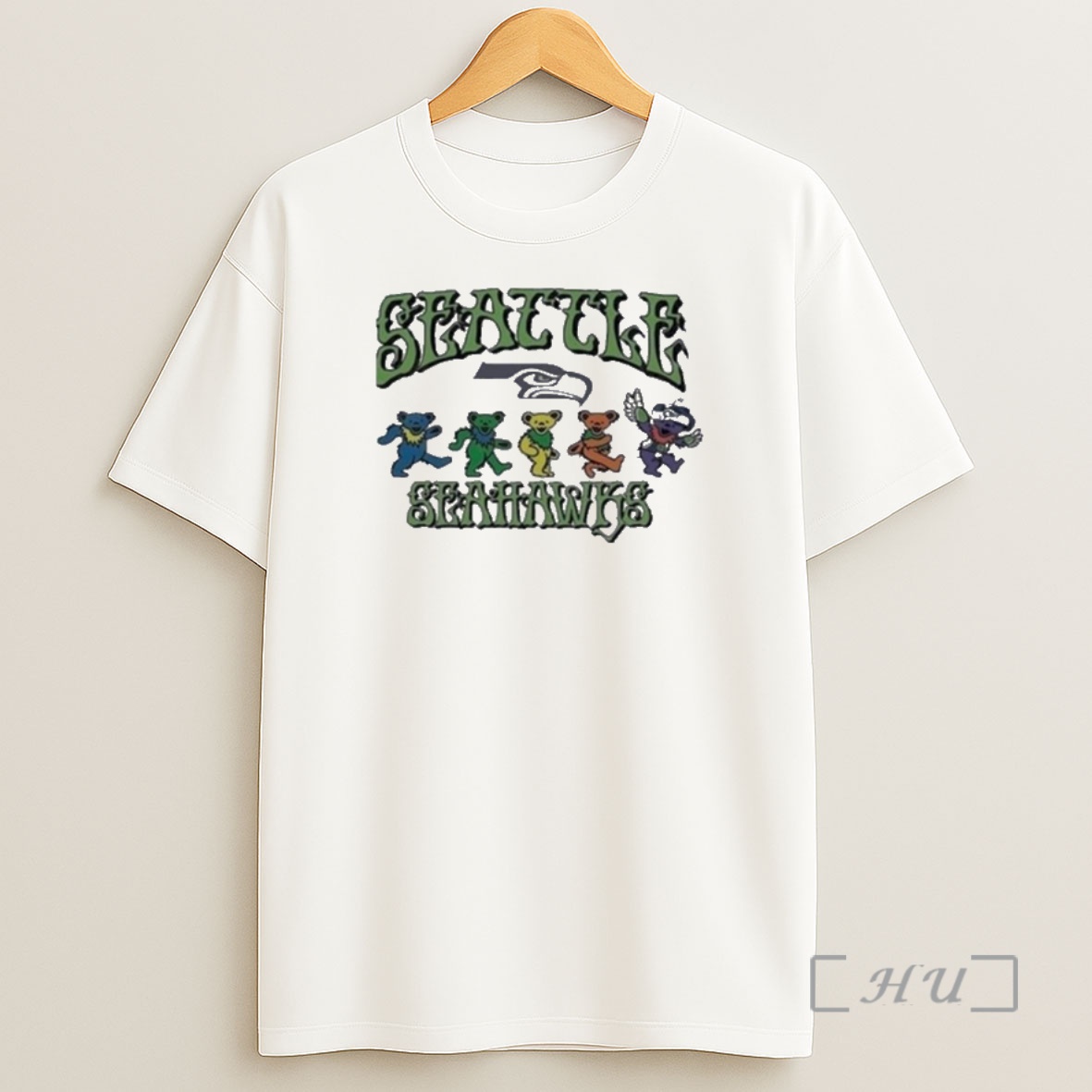 Officials Grateful Dead Seattle Seahawks Dancing Bears Super Bowl Shirt Sweatshirt Tee