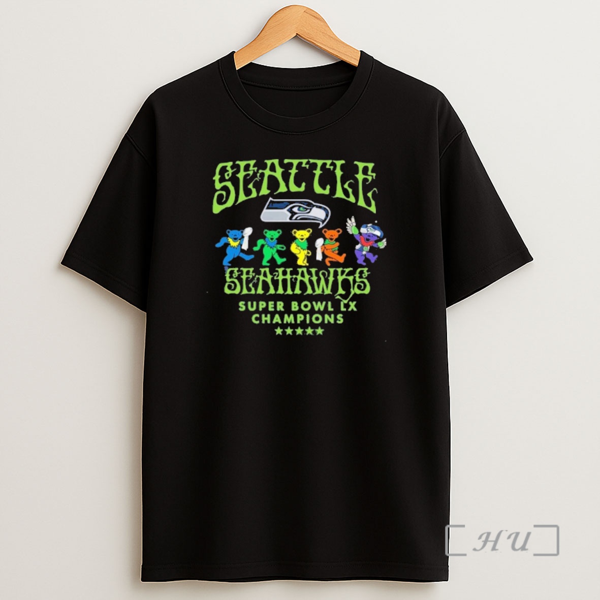 Officials Grateful Dead X Seattle Seahawks Super Bowl Lx Champions Shirt Sweatshirt Tee