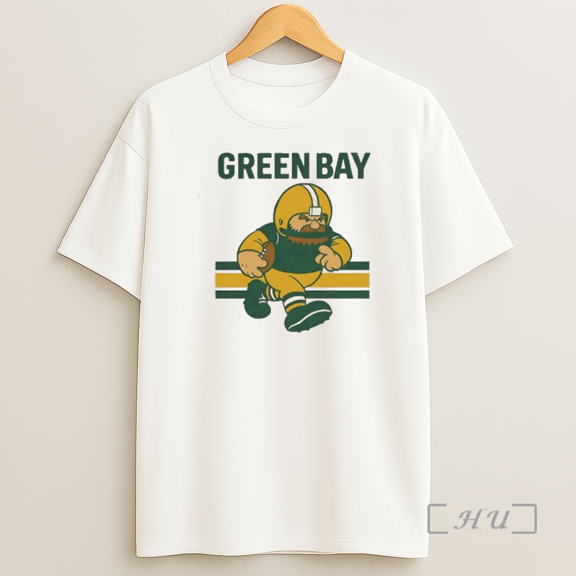 Officials Green Bay Football Player Retro Character Sport Shirt Sweatshirt Tee