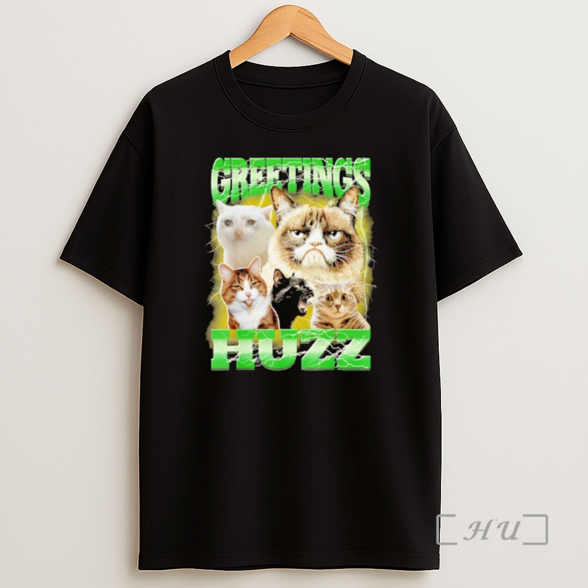 Officials Greetings Huzz Cats Meme Shirt Sweatshirt Tee