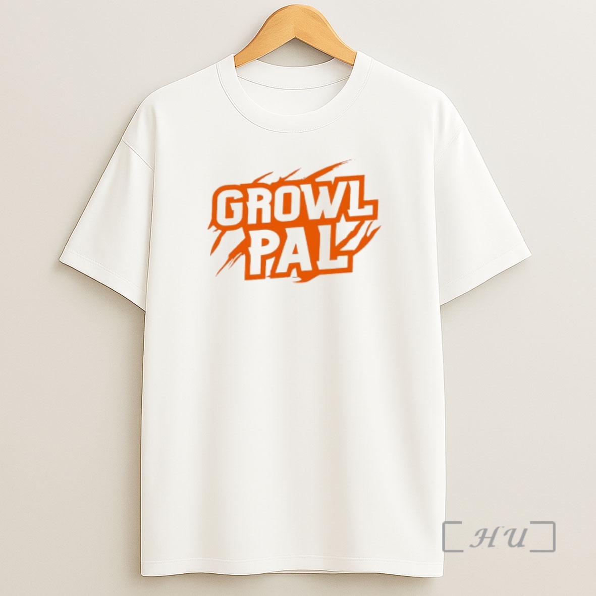 Officials Growl Pal Orange Wild Beast Animal Claw Scratch Logo Shirt Sweatshirt Tee