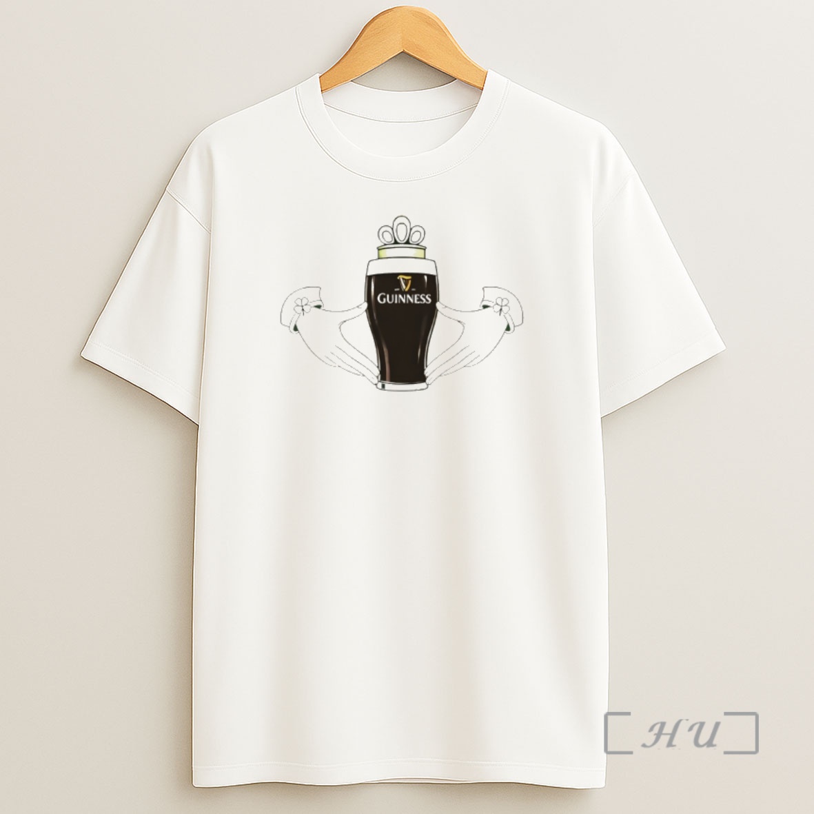 Officials Guinness Claddagh Shamrock St Patricks Day Shirt Sweatshirt Tee