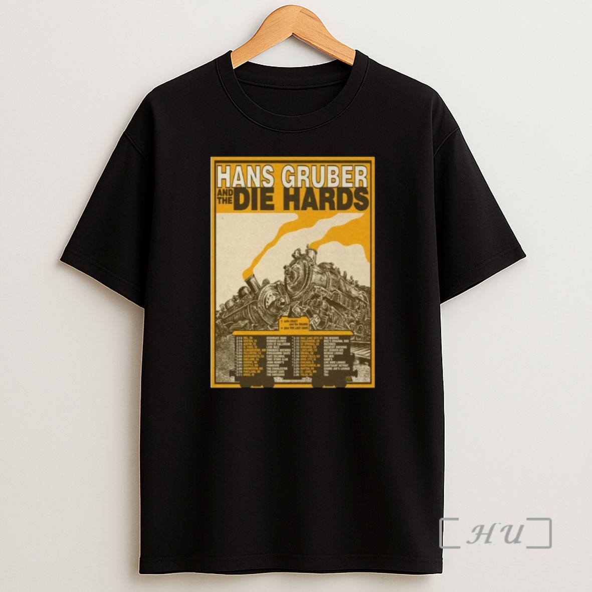 Officials Hans Gruber And The Die Hards Tour Feb Mar 2026 Shirt Sweatshirt Tee