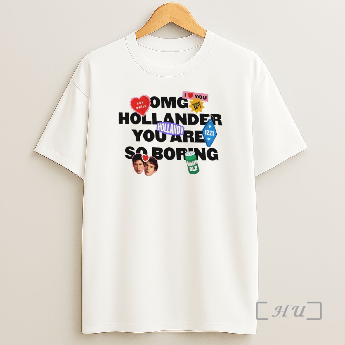Officials Heated Rivalry Hockey Shane Hollander And Ilya Rozanov Omg Hollander You Are So Boring Shirt Sweatshirt Tee