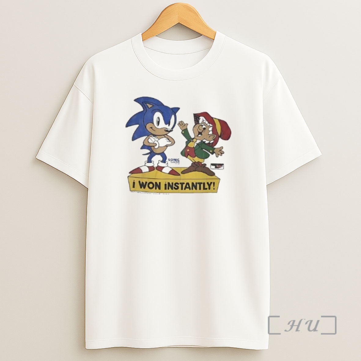 Officials Hedgehog X Keebler Elf I Won Instantly Shirt Sweatshirt Tee