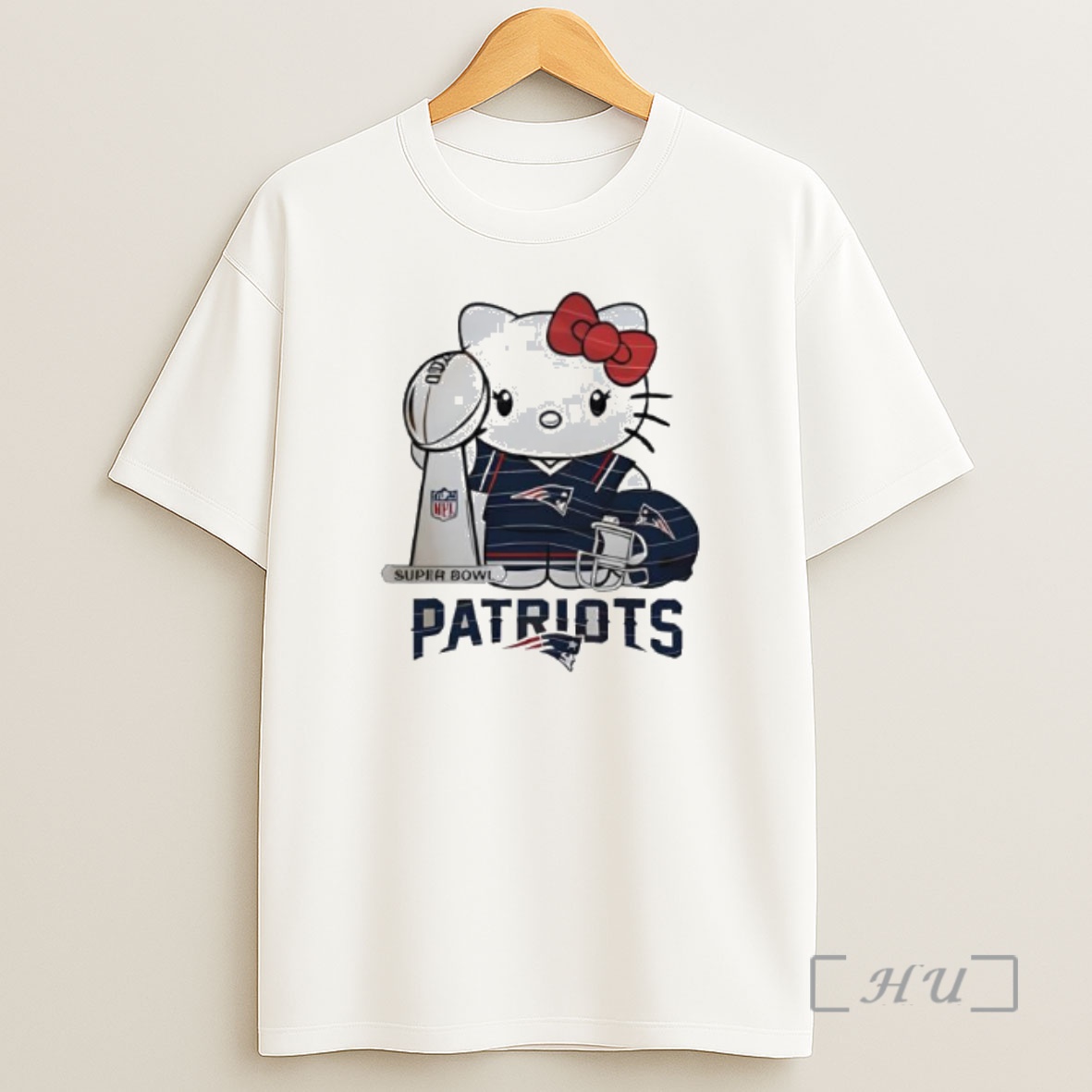 Officials Hello Kitty New England Patriots Football Super Bowl Shirt Sweatshirt Tee