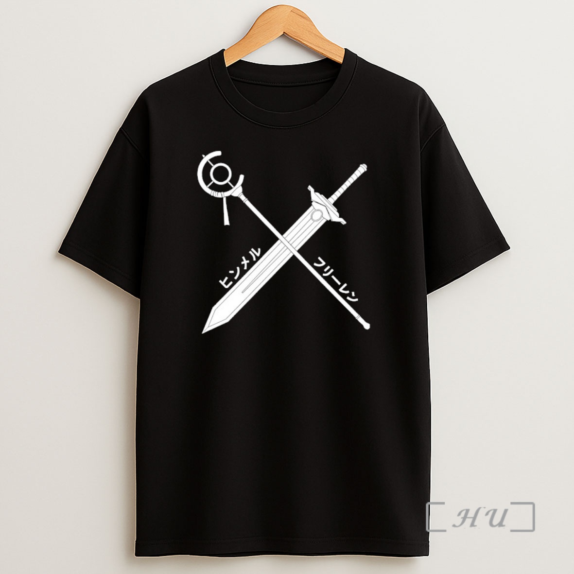 Officials Himmel X Frieren Sword And Staff Japanese Shirt Sweatshirt Tee