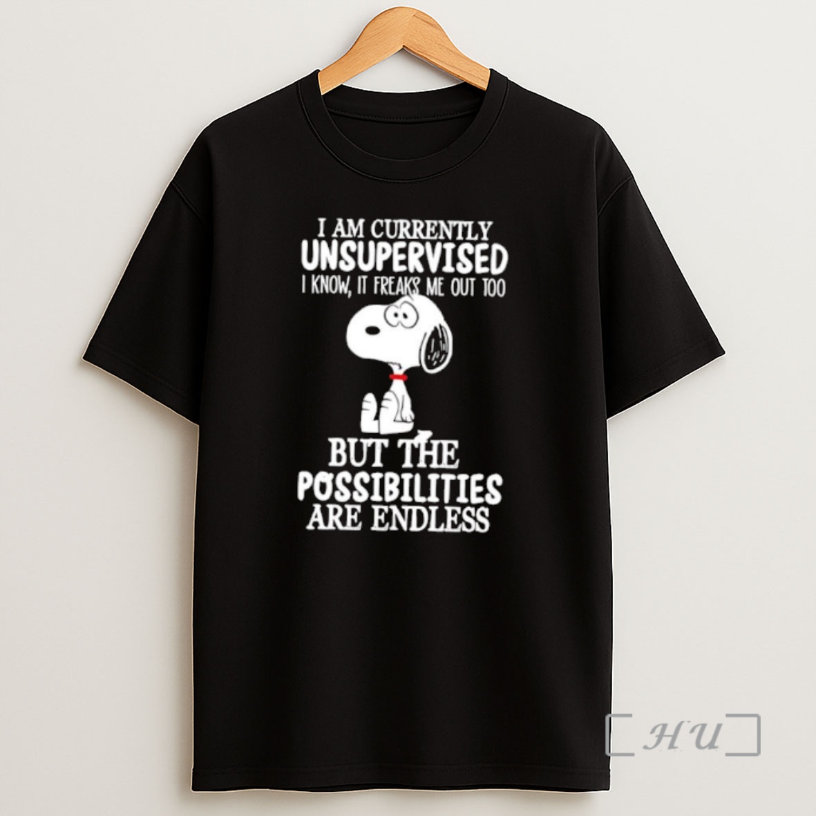 Officials I Am Currently Unsupervised Snoopy Dog Endless Possibilities Shirt Sweatshirt Tee