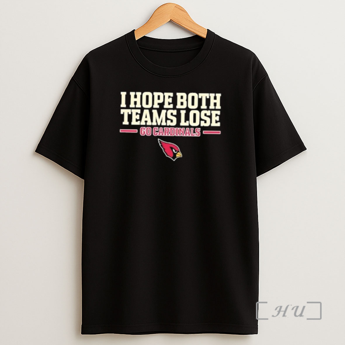 Officials I Hope Both Teams Lose Go Cardinals Football Team Logo Shirt Sweatshirt Tee
