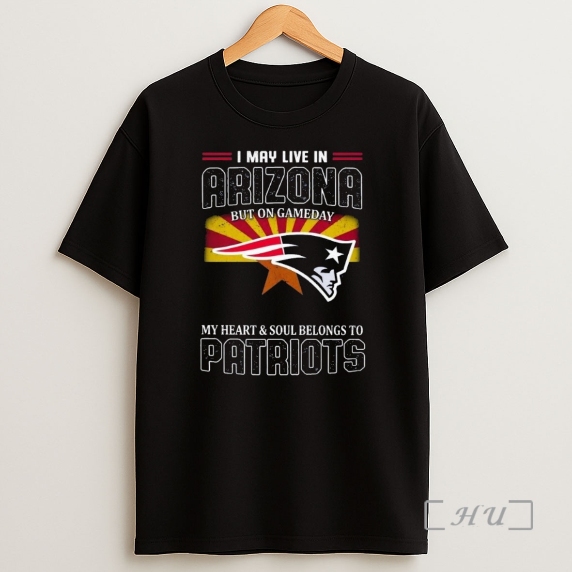 Officials I May Live Arizona But On Gameday New England Patriots Shirt Sweatshirt Tee
