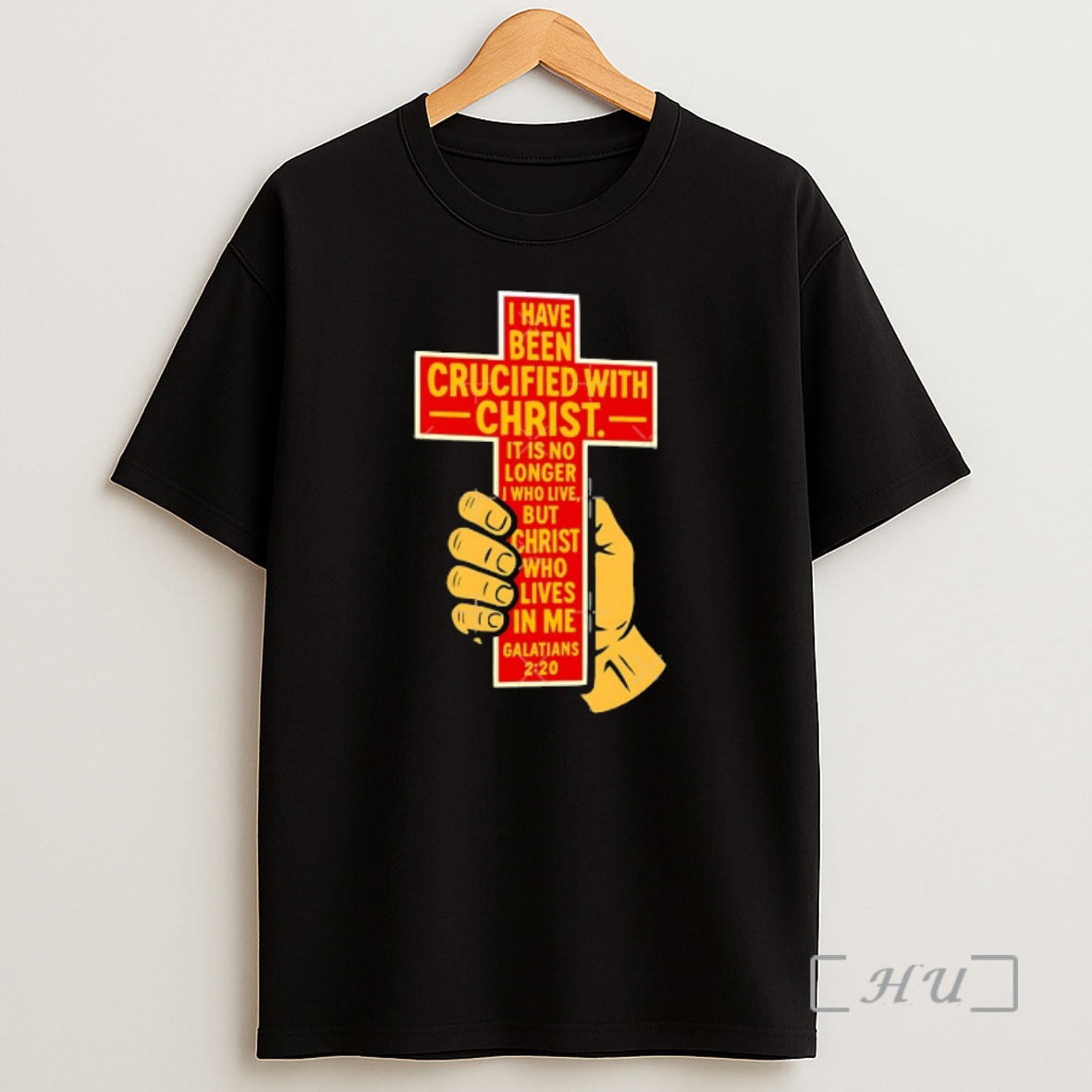 Officials I Have Been Crucified With Christ It Is No Longer I Who Live Shirt Sweatshirt Tee