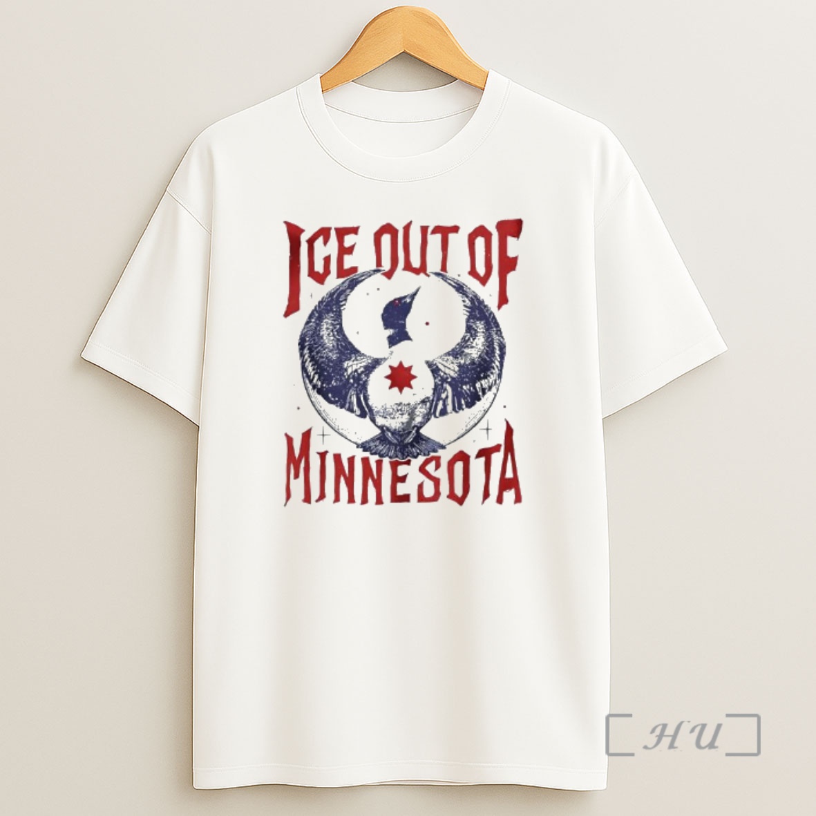 Officials Ice Out Of Minnesota Cover Loon Graphic Shirt Sweatshirt Tee