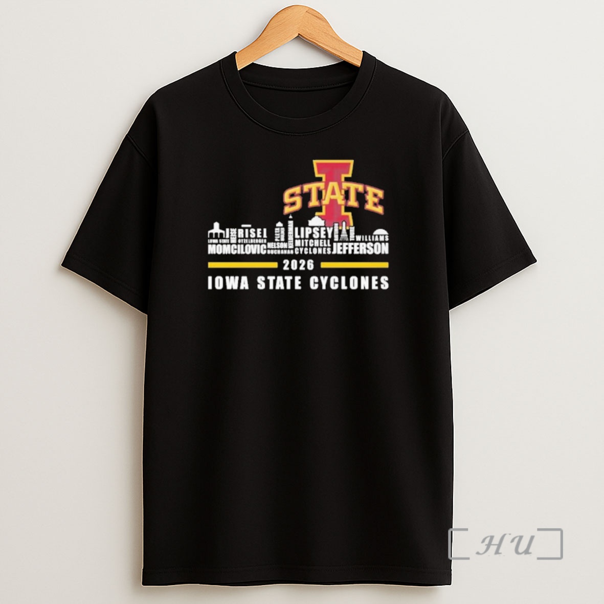 Officials Iowa Skyline 2026 Iowa State Cyclones Players Name Shirt Sweatshirt Tee