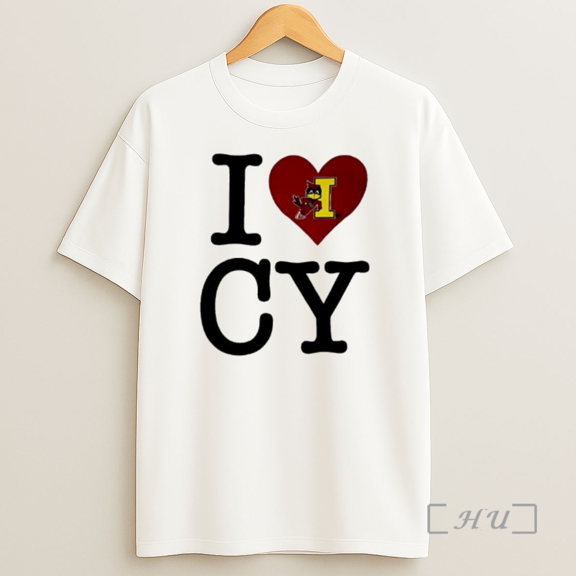 Officials Iowa State Cyclones I Heart Cy Shirt Sweatshirt Tee