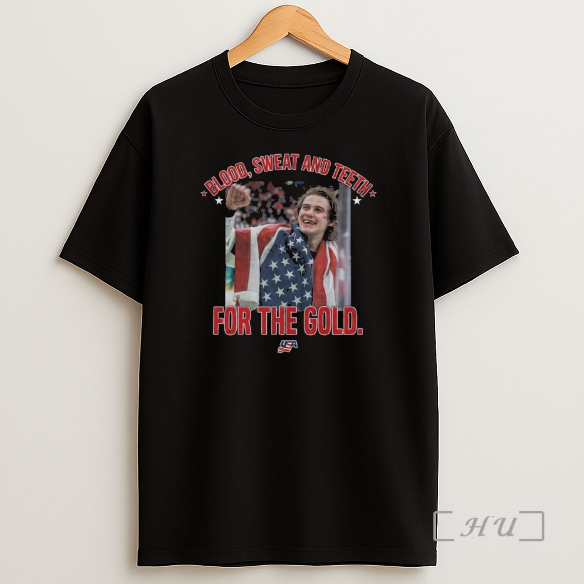 Officials Jack Hughes Bloody Shirt Sweatshirt Tee