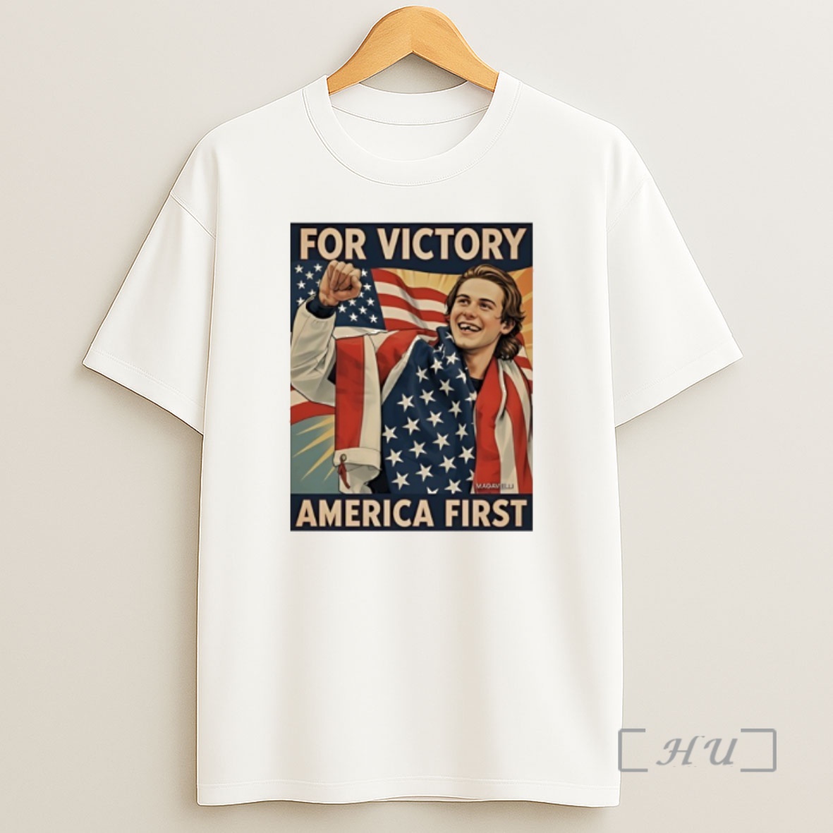 Officials Jack Hughes Missing Teeth For Victory America First Shirt Sweatshirt Tee