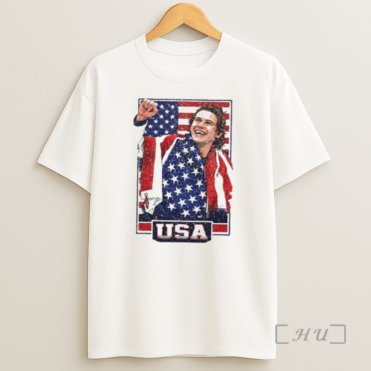 Officials Jack Hughes Usa Hockey Patriotic Hockey Fan Shirt Sweatshirt Tee