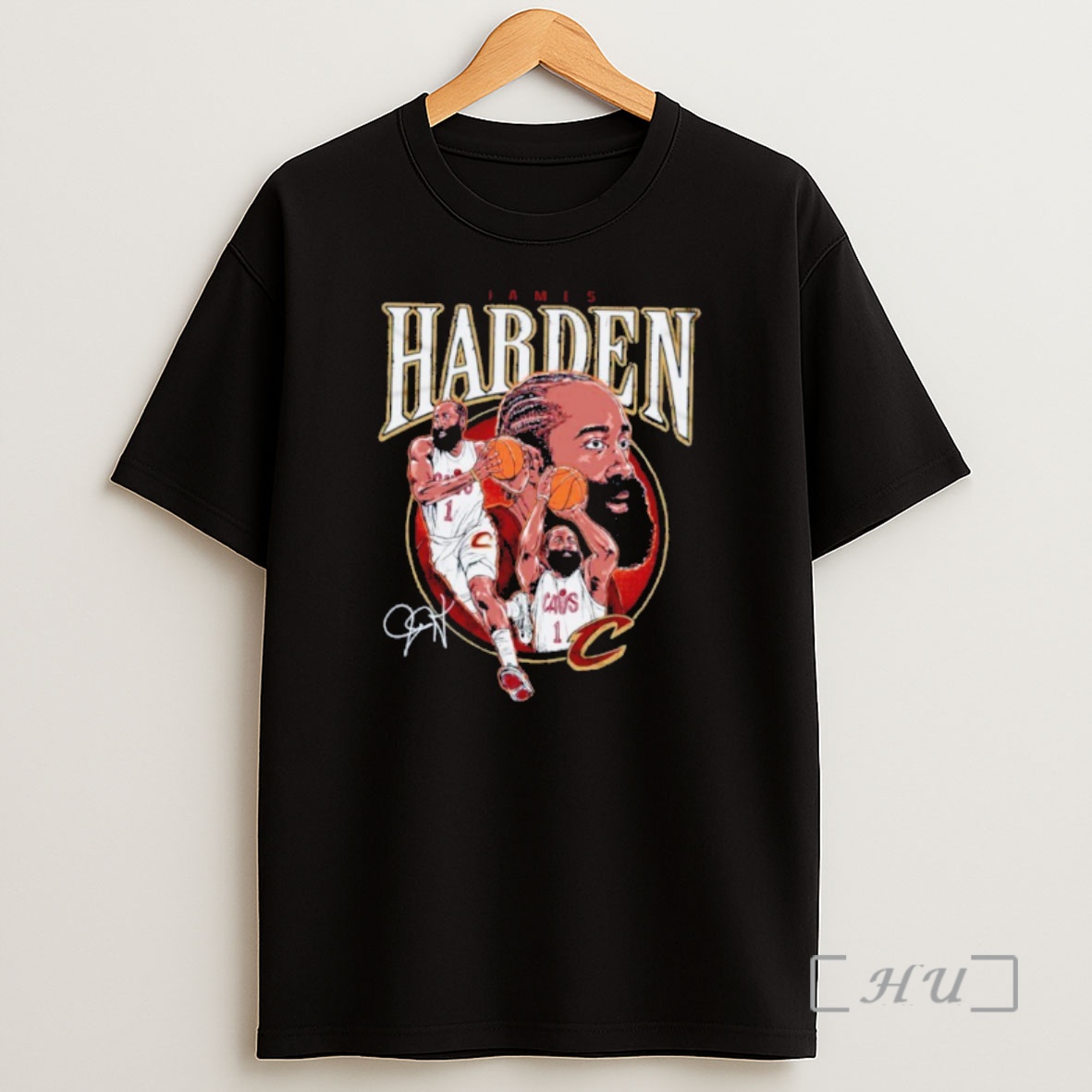 Officials James Harden Cleveland Cavaliers Nba Signature Retro Shirt Sweatshirt Tee