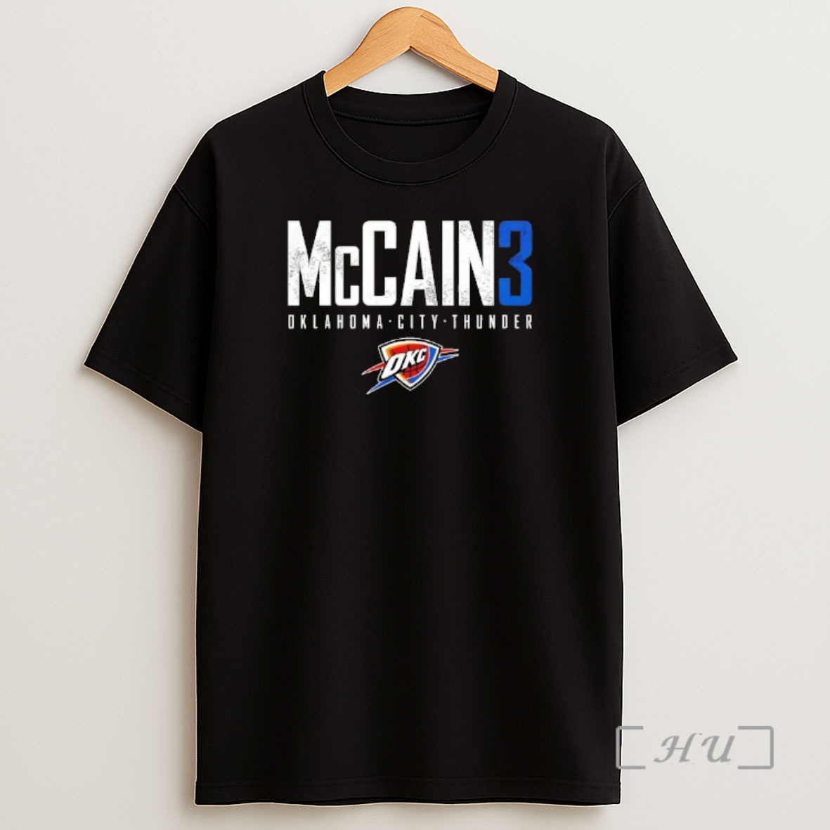 Officials Jared Mccain 3 Oklahoma City Thunder Elite Basketball Signature Shirt Sweatshirt Tee