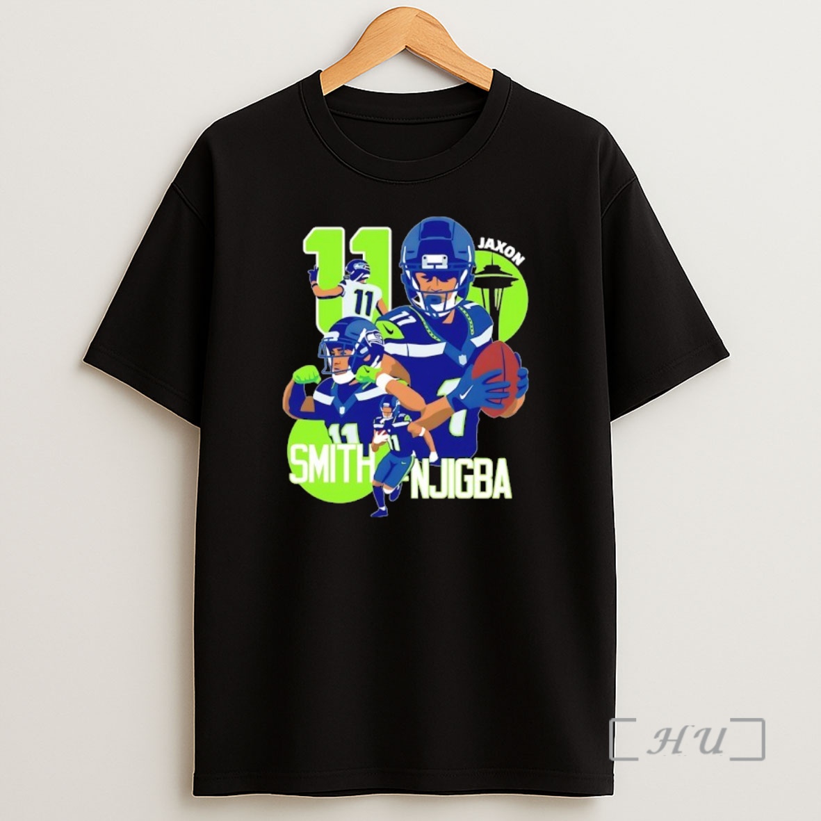 Officials Jaxon Smith Njigba 11 Seattle Seahawks Football Player Graphic Shirt Sweatshirt Tee