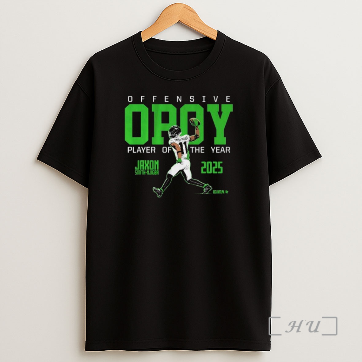 Officials Jaxson Smith Njigba 2025 Offensive Player Of The Year Shirt Sweatshirt Tee