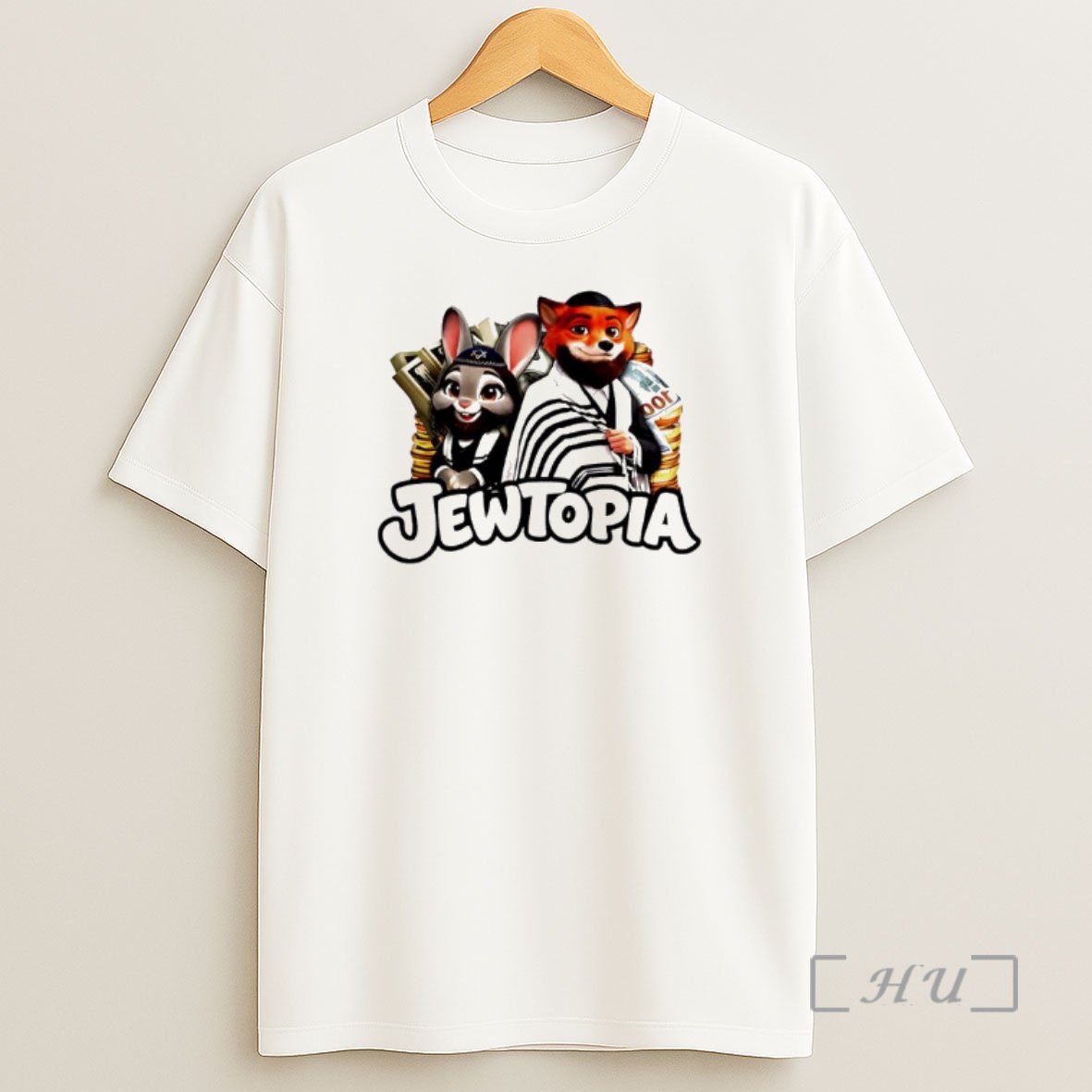 Officials Jewtopia Fox Bunny Shirt Sweatshirt Tee
