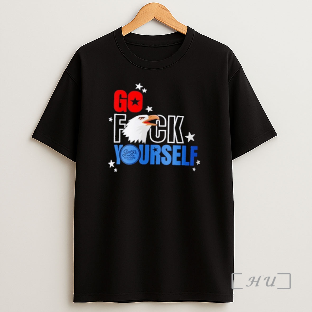 Officials Jimmys Famous Seafood Go Fuck Yourself Eagle Shirt Sweatshirt Tee