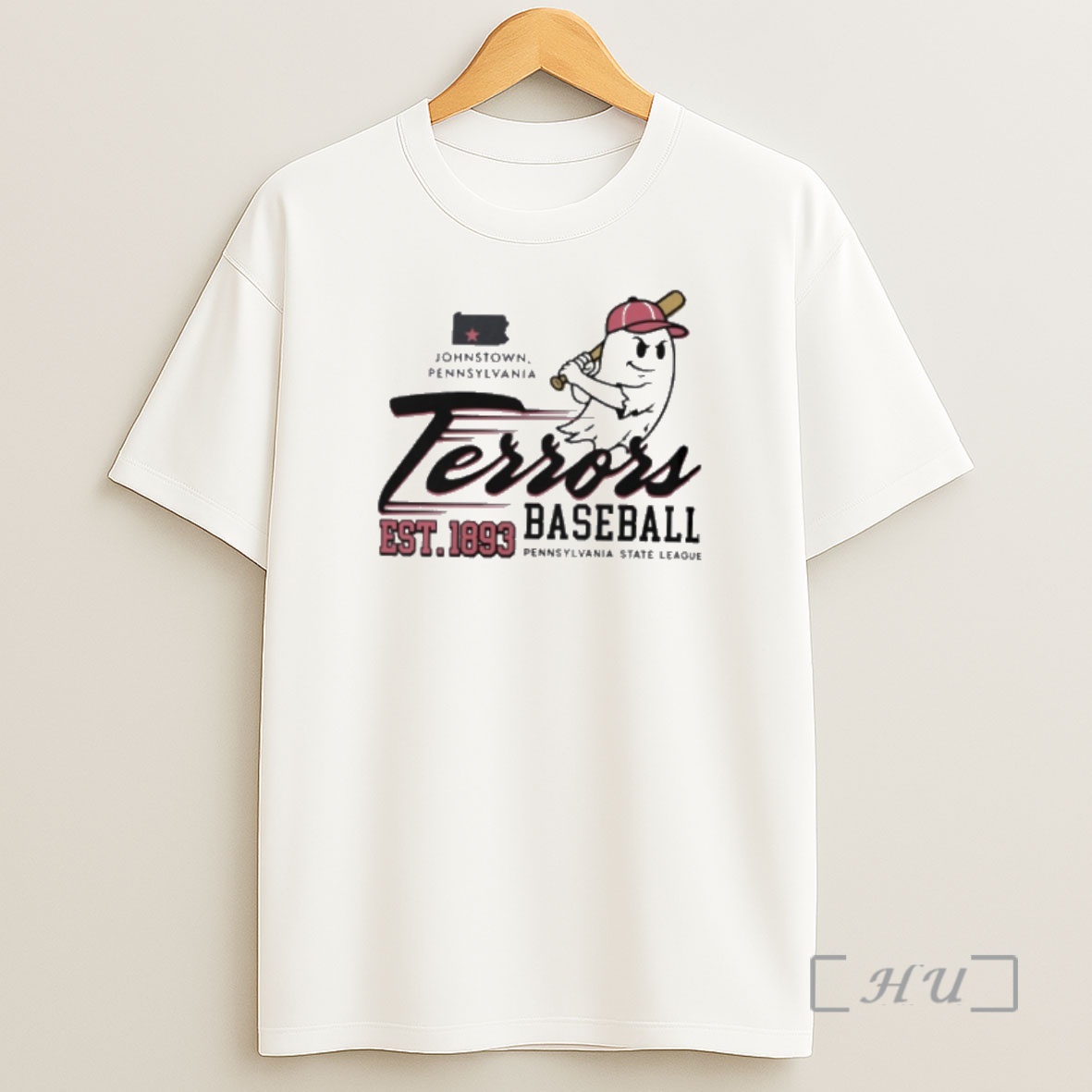 Officials Johnstown Terrors Baseball 1893 Shirt Sweatshirt Tee