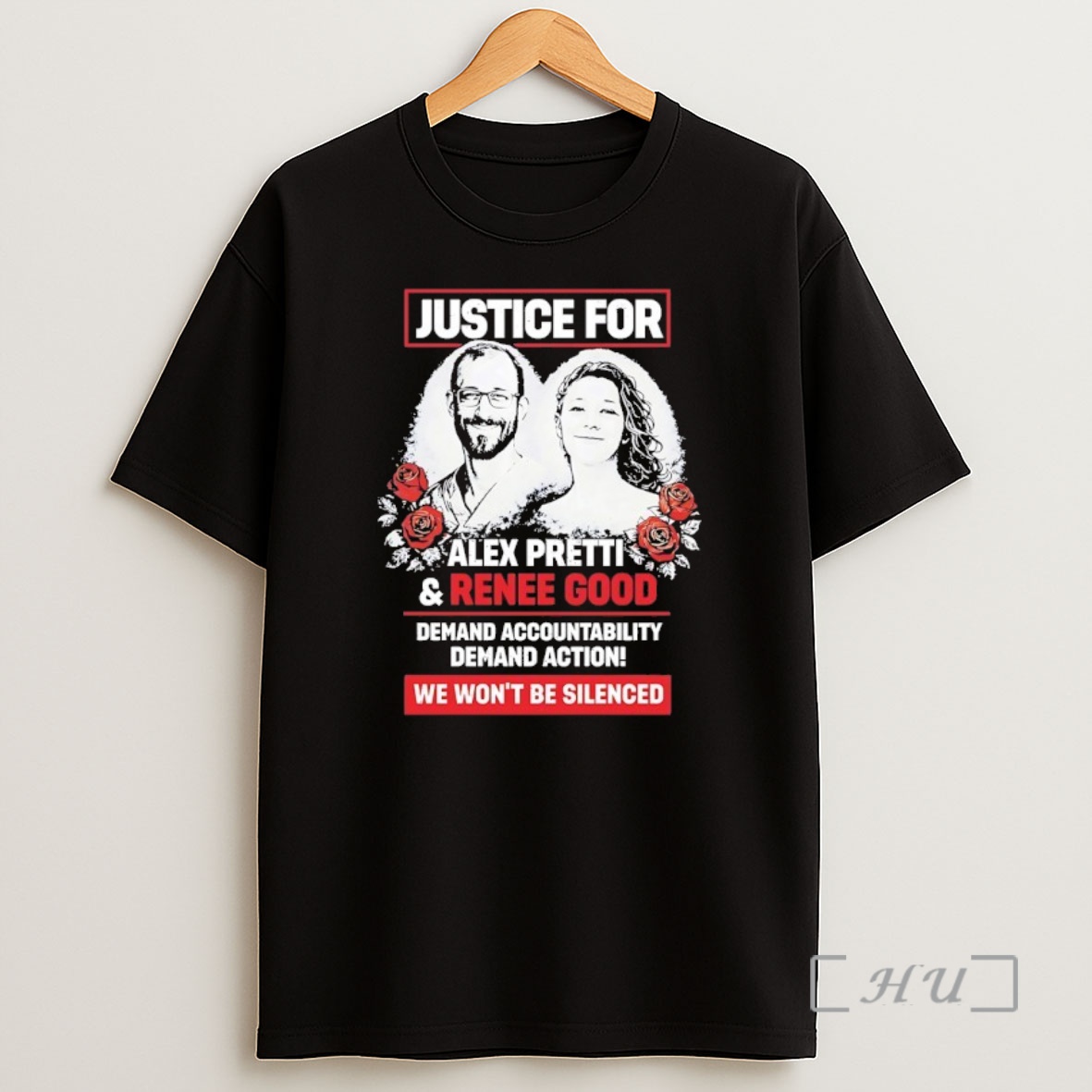 Officials Justice For Alex Pretti And Renee Good We Wont Be Silenced Shirt Sweatshirt Tee