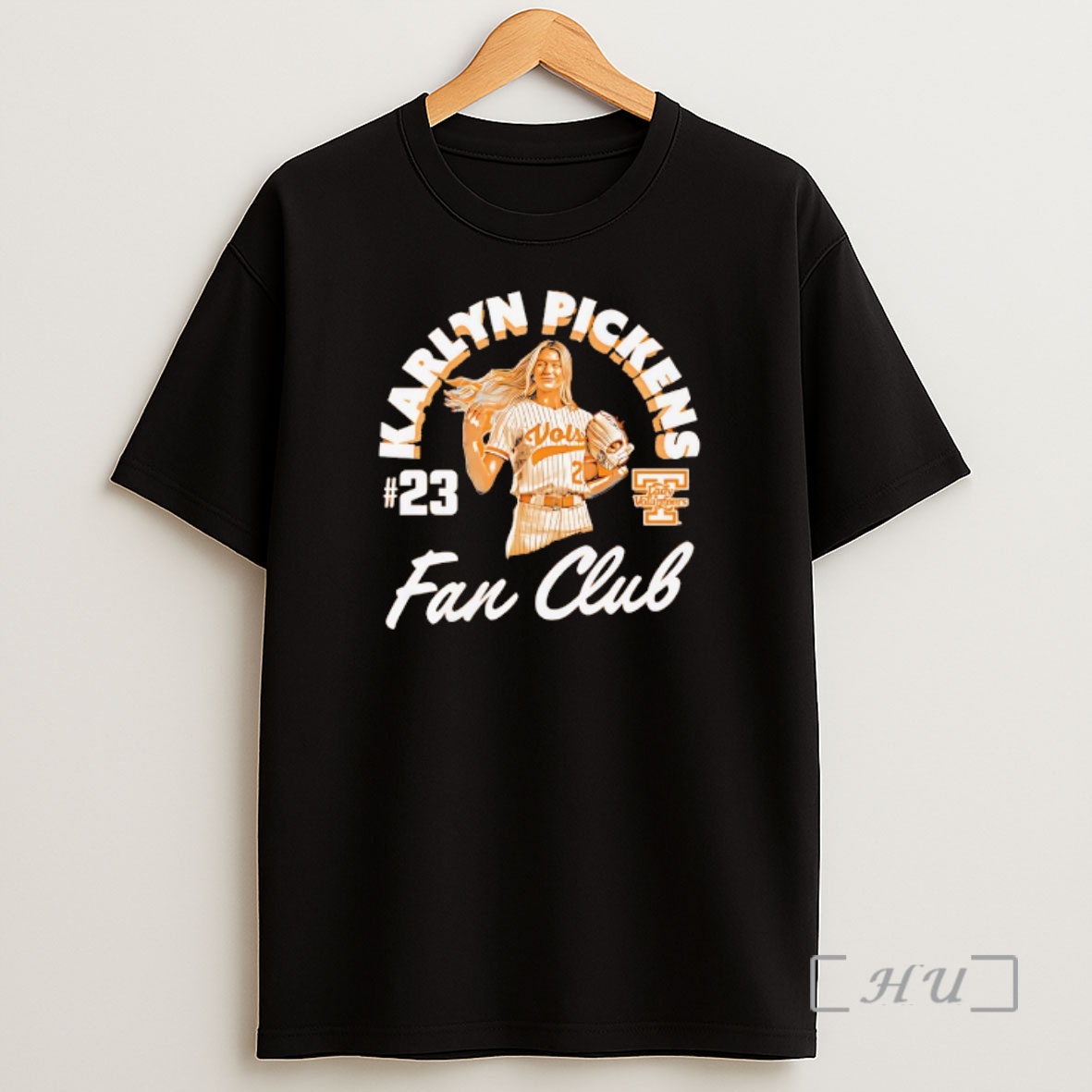 Officials Karlyn Pickens 23 Tennessee Lady Volunteers Softball Fan Club Shirt Sweatshirt Tee