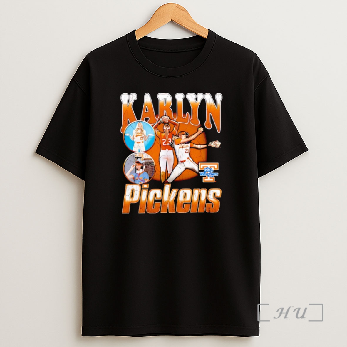 Officials Karlyn Pickens 23 Tennessee Lady Volunteers Softball Graphic Shirt Sweatshirt Tee