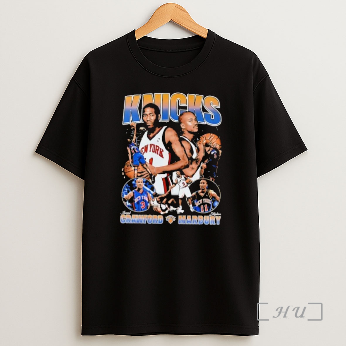 Officials Knicks Basketball Jamal Crawford Stephon Marbury Collage Tribute Shirt Sweatshirt Tee