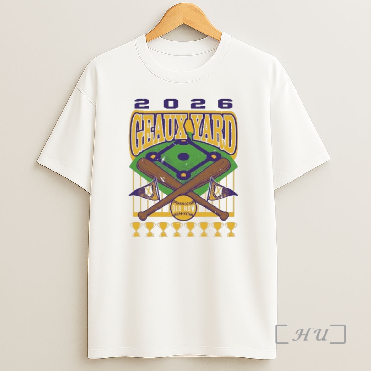 Officials Lsu Tigers 2026 Geaux Yard Baseball Shirt Sweatshirt Tee