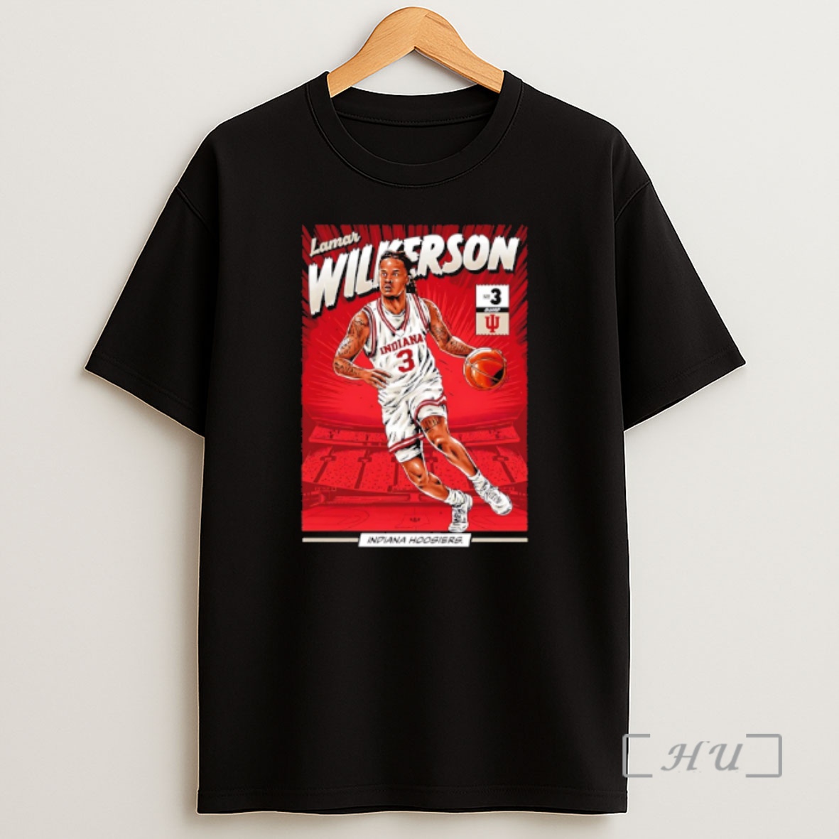 Officials Lamar Wilkerson Indiana Hoosiers No 3 Comic Shirt Sweatshirt Tee