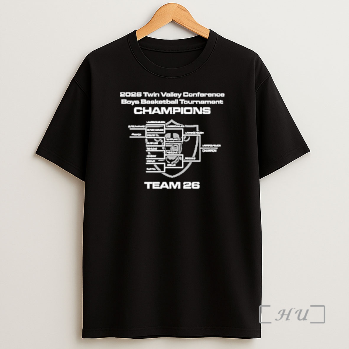 Officials Lawrence Nelson 2026 Tvc Boys Basketball Tournament Champions Shirt Sweatshirt Tee