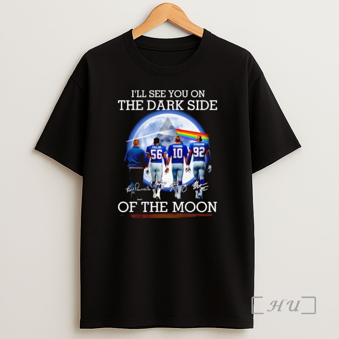 Officials Lawrence Taylor Eli Manning Michael Strahan Ny Giants Ill See You On The Dark Side Of The Moon Shirt Sweatshirt Tee