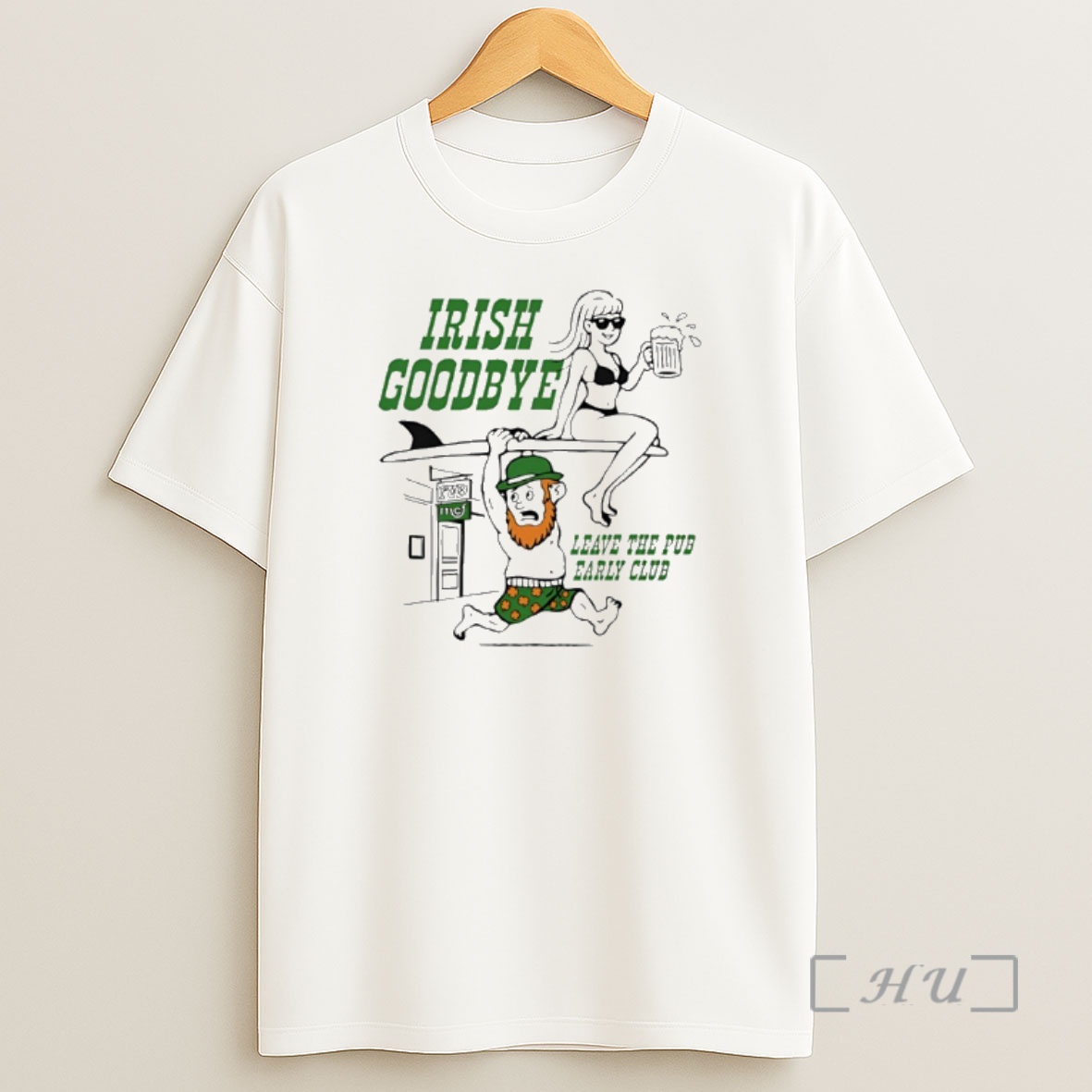 Officials Leave Pub Early Club Irish Goodbye Shirt Sweatshirt Tee