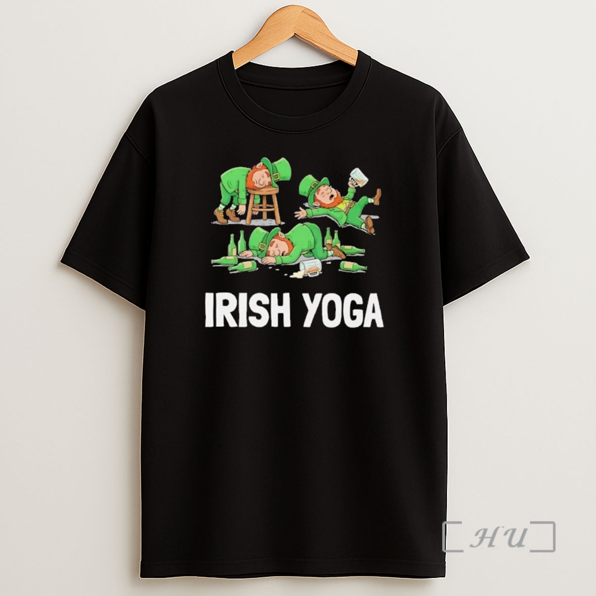 Officials Leprechaun Drunk Irish Yoga St Patricks Day Shirt Sweatshirt Tee