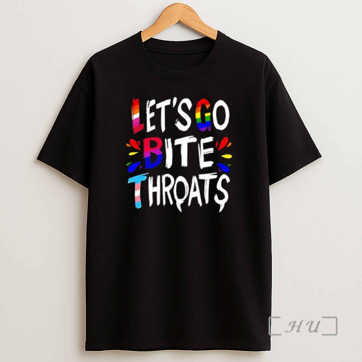 Officials Lets Go Bite Throats Lgbt Pride Shirt Sweatshirt Tee