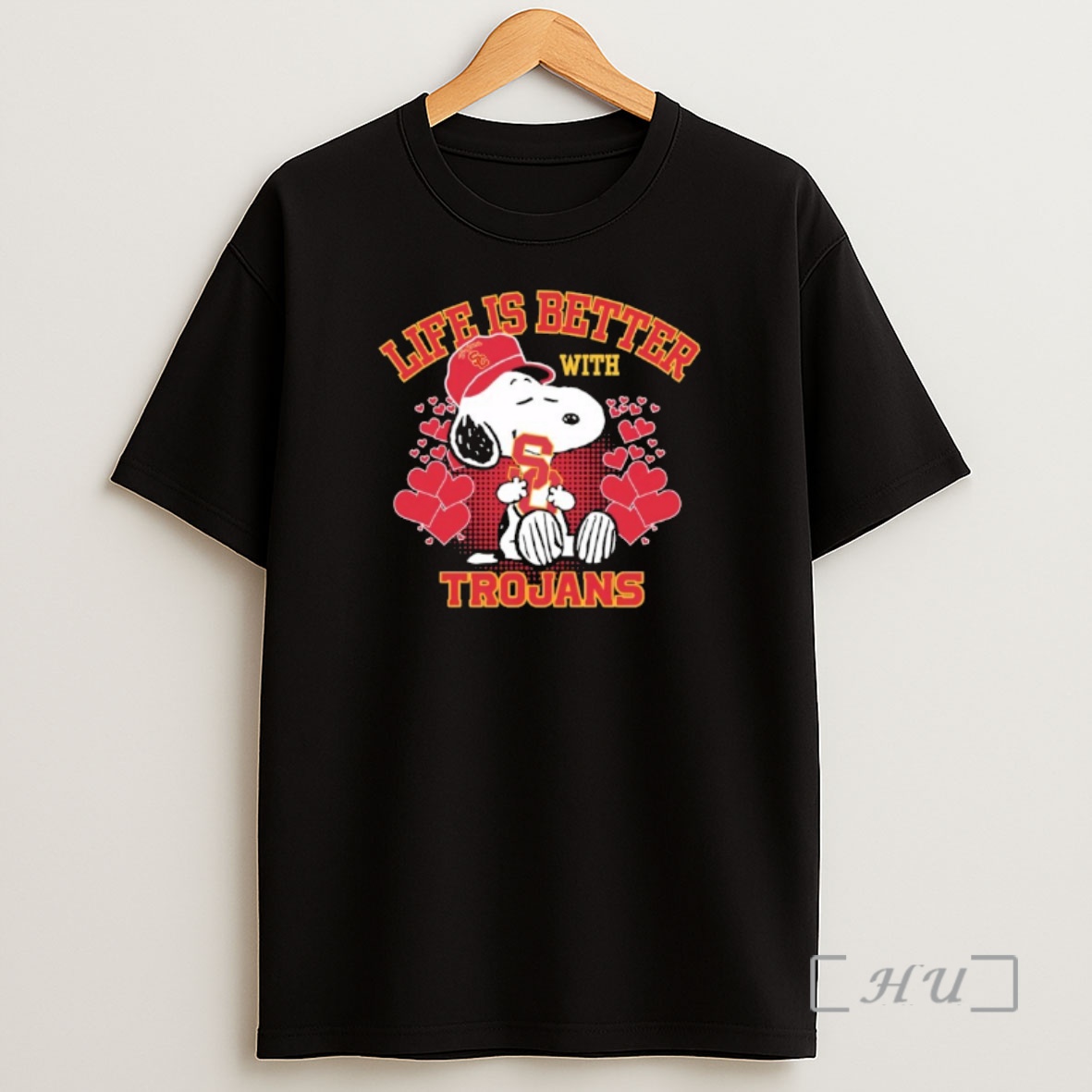 Officials Life Is Better With Usc Trojans Snoopy Shirt Sweatshirt Tee