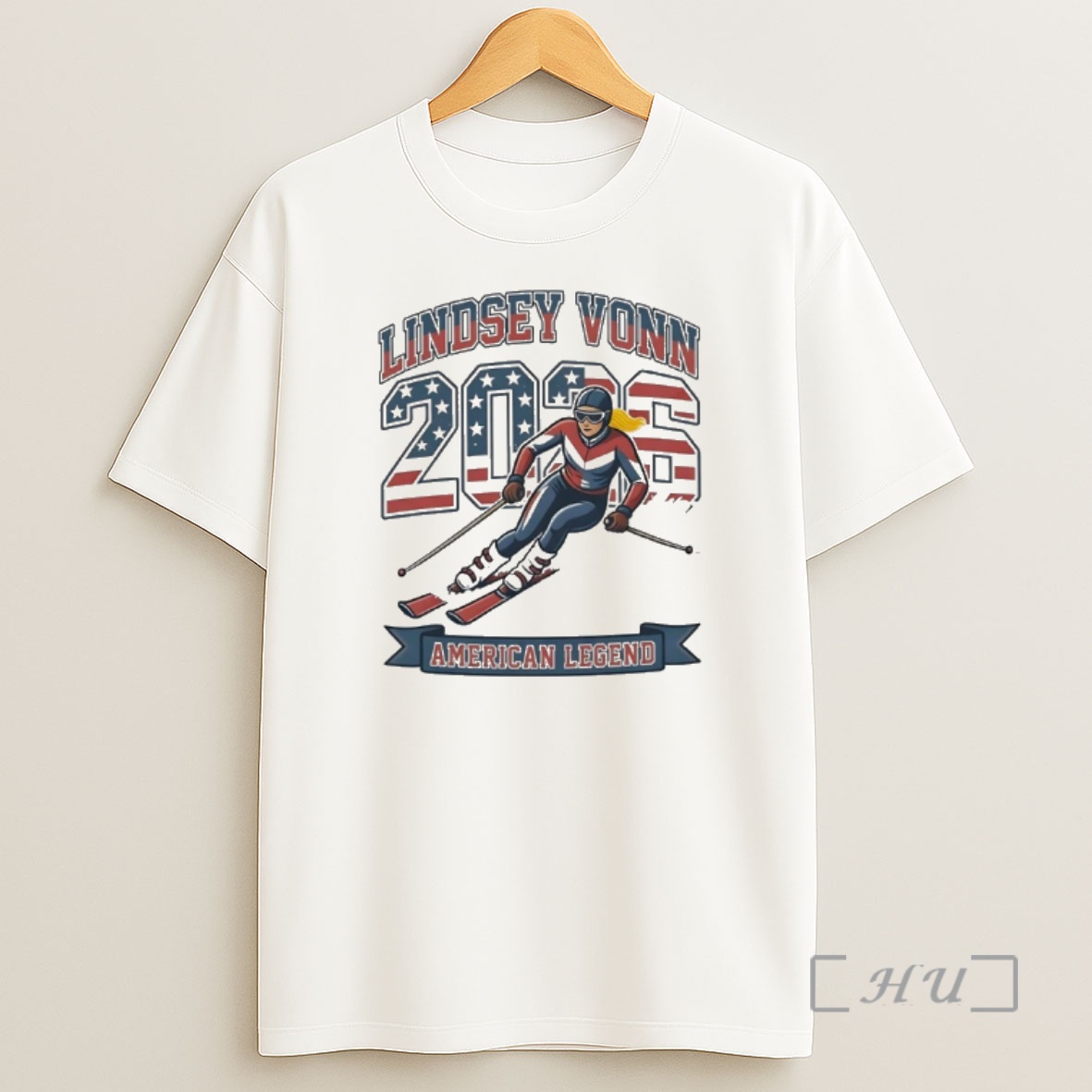 Officials Lindsey Vonn 2026 American Legend Winter Usa Shirt Sweatshirt Tee