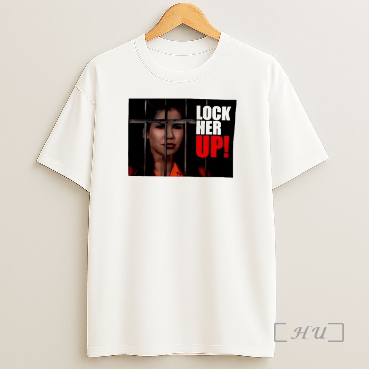 Officials Lock Her Up Kristi Noem Bars Orange Jump Suit Shirt Sweatshirt Tee