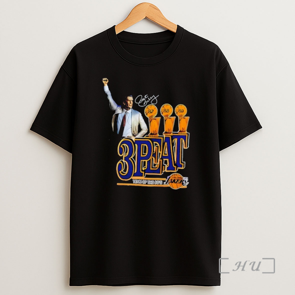 Officials Los Angeles Lakers Pat Riley 2026 3peat Team Of 80s Coach Shirt Sweatshirt Tee