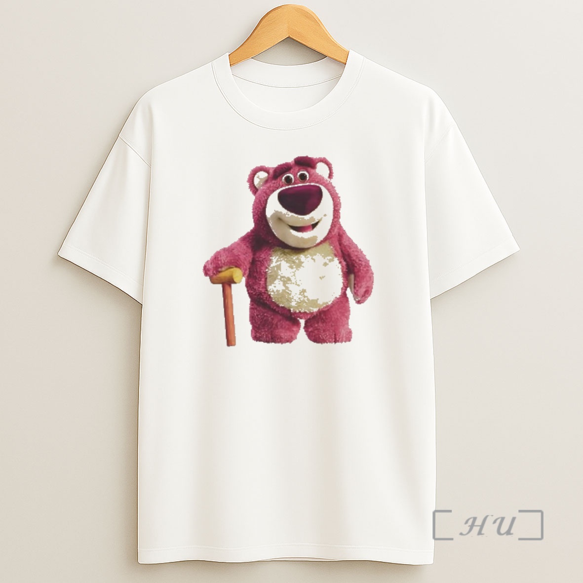 Officials Lotso Huggin Bear From Toy Story With Wooden Cane Shirt Sweatshirt Tee